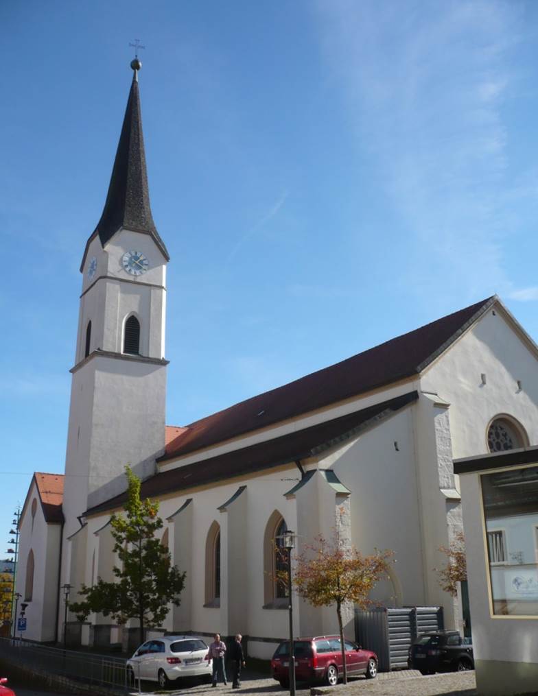 PFARRKIRCHE SCHÖNBERG INNENWÄNDE 2008