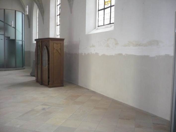 PFARRKIRCHE SCHÖNBERG INNENWÄNDE 2008